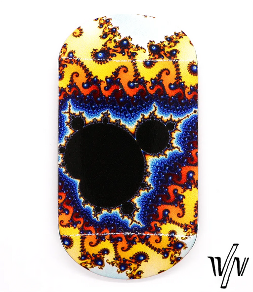 Von Zehos Fractals Fingerboard Deck 50mm - Caramel Fingerboards - Fingerboard store