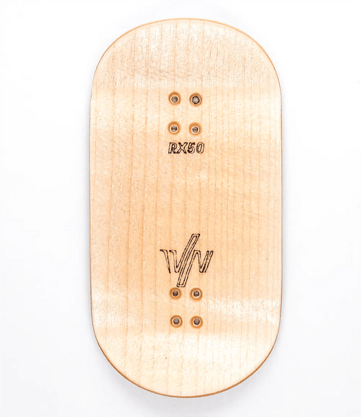 Von Zehos Fractals Fingerboard Deck 50mm - Caramel Fingerboards - Fingerboard store