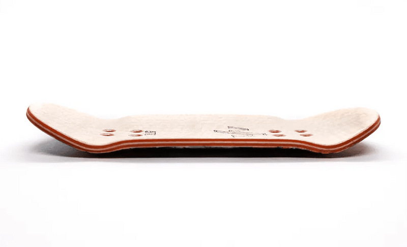 Von Zehos Fractals M9 Fingerboard Deck 34mm - Caramel Fingerboards - Fingerboard store
