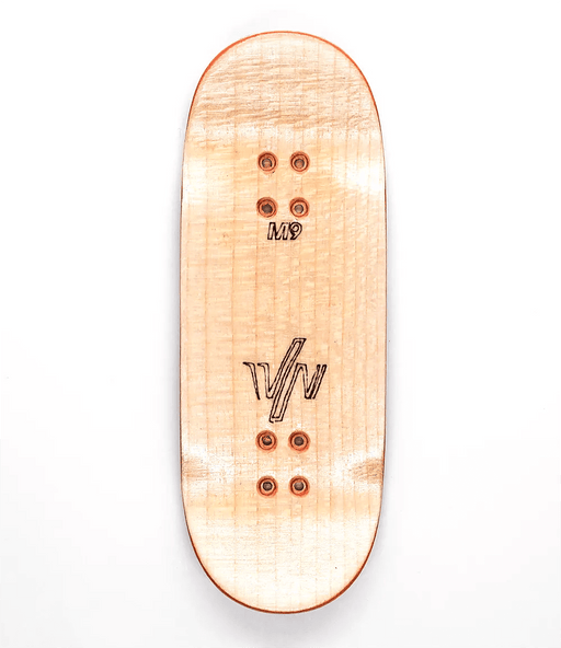 Von Zehos Fractals M9 Fingerboard Deck 34mm - Caramel Fingerboards - Fingerboard store