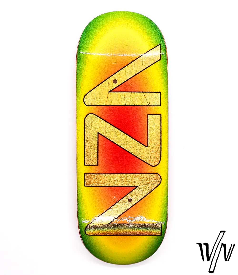 Von Zehos Gold VZN R7 Fingerboard Deck 33.6mm - Caramel Fingerboards - Fingerboard store
