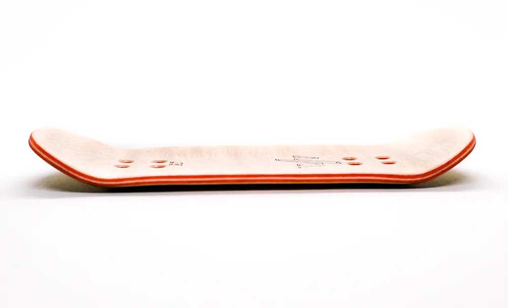 Von Zehos Gold VZN R7 Fingerboard Deck 33.6mm - Caramel Fingerboards - Fingerboard store