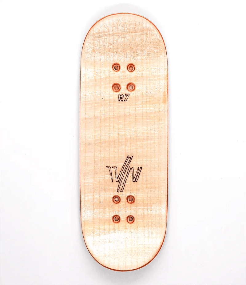 Von Zehos Gold VZN R7 Fingerboard Deck 33.6mm - Caramel Fingerboards - Fingerboard store
