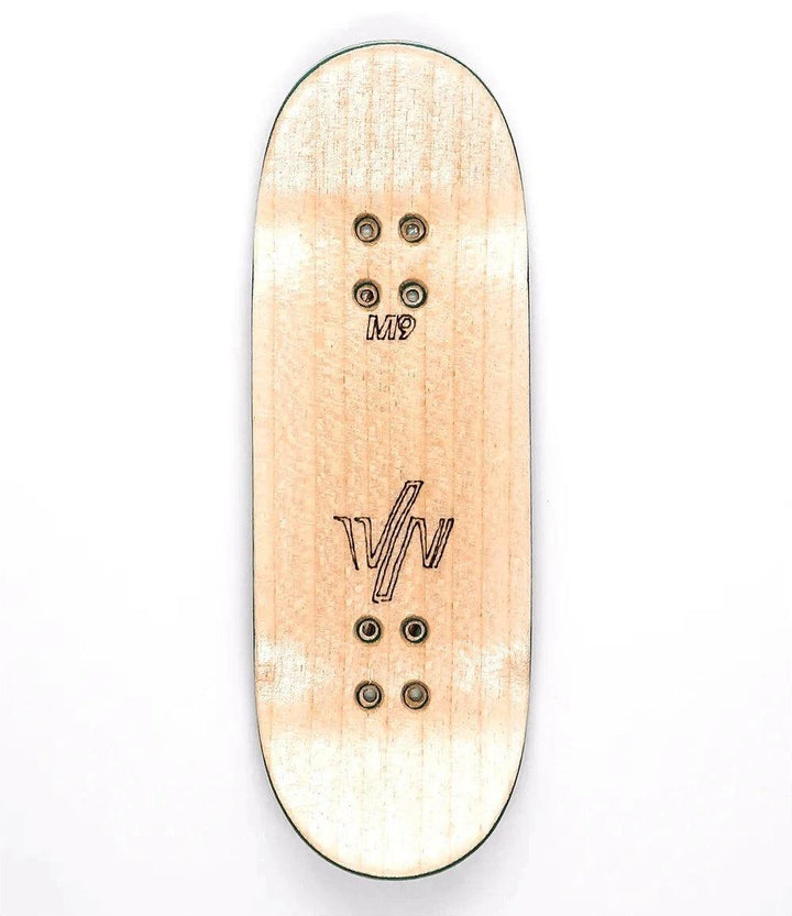 Von Zehos Green Infinite M9 Fingerboard Deck 32mm - Caramel Fingerboards - Fingerboard store