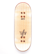Von Zehos Pink Fingerboard Deck 34mm - Caramel Fingerboards - Fingerboard store