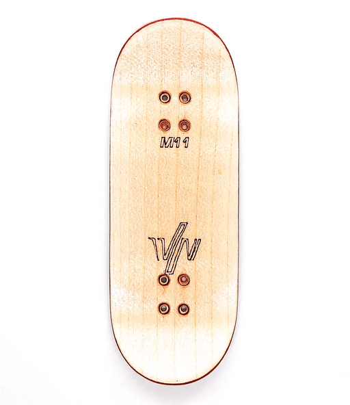 Von Zehos Pink Fingerboard Deck 34mm - Caramel Fingerboards - Fingerboard store