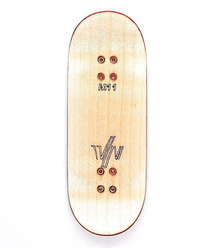 Von Zehos Pink Fingerboard Deck 34mm - Caramel Fingerboards - Fingerboard store