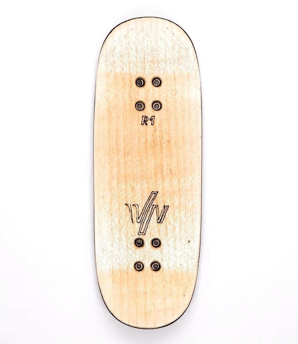 Von Zehos VZN R1 Fingerboard Deck 34mm - Caramel Fingerboards - Fingerboard store