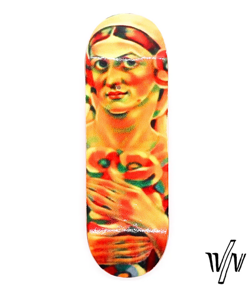 Von Zehos Woman M11 Fingerboard Deck 29mm - Caramel Fingerboards - Fingerboard store