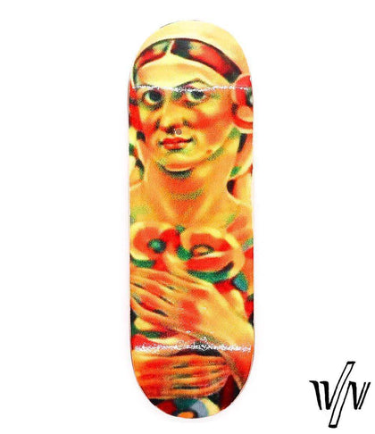 Von Zehos Woman M11 Fingerboard Deck 29mm - Caramel Fingerboards - Fingerboard store