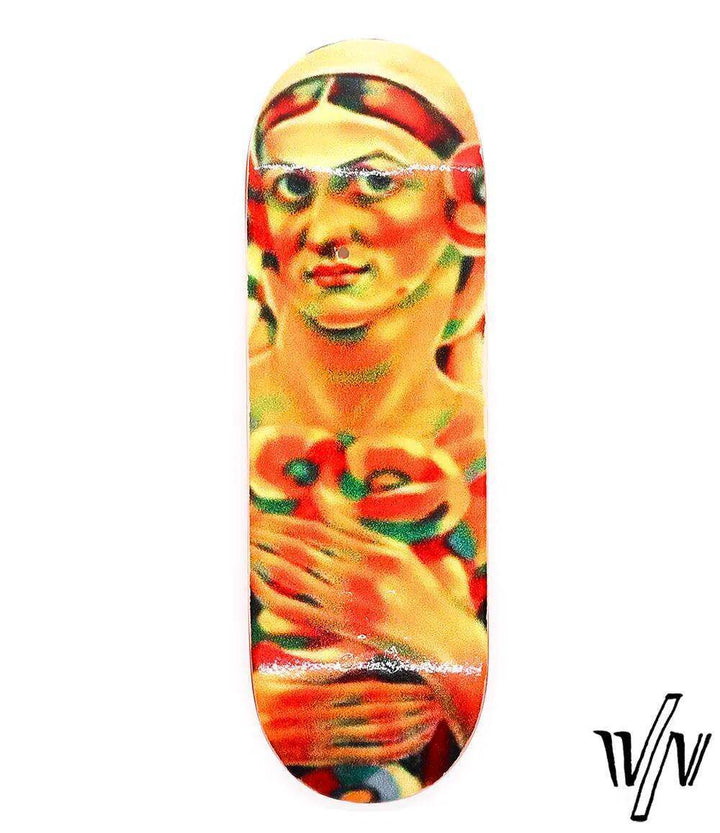 Von Zehos Woman M11 Fingerboard Deck 29mm - Caramel Fingerboards - Fingerboard store