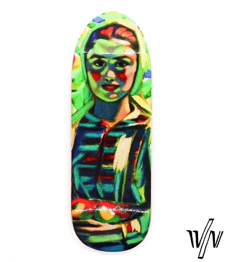 Von Zehos Woman R1 Fingerboard Deck 32mm - Caramel Fingerboards - Fingerboard store