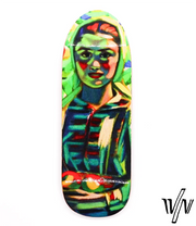 Von Zehos Woman R1 Fingerboard Deck 32mm - Caramel Fingerboards - Fingerboard store