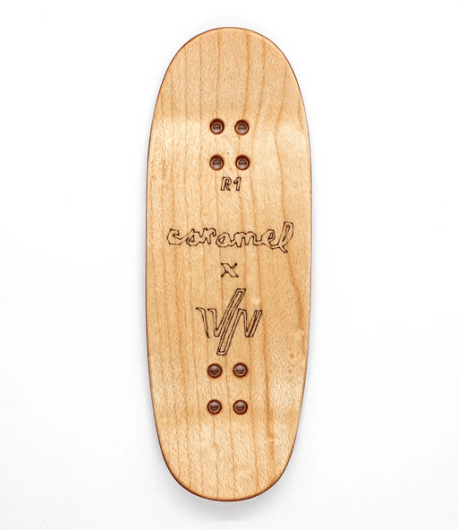 Von Zehos x Caramel Sweet R1 Fingerboard Deck - Caramel Fingerboards - Fingerboard store