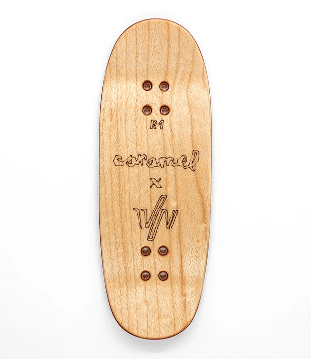 Von Zehos x Caramel Sweet R1 Fingerboard Deck - Caramel Fingerboards - Fingerboard store