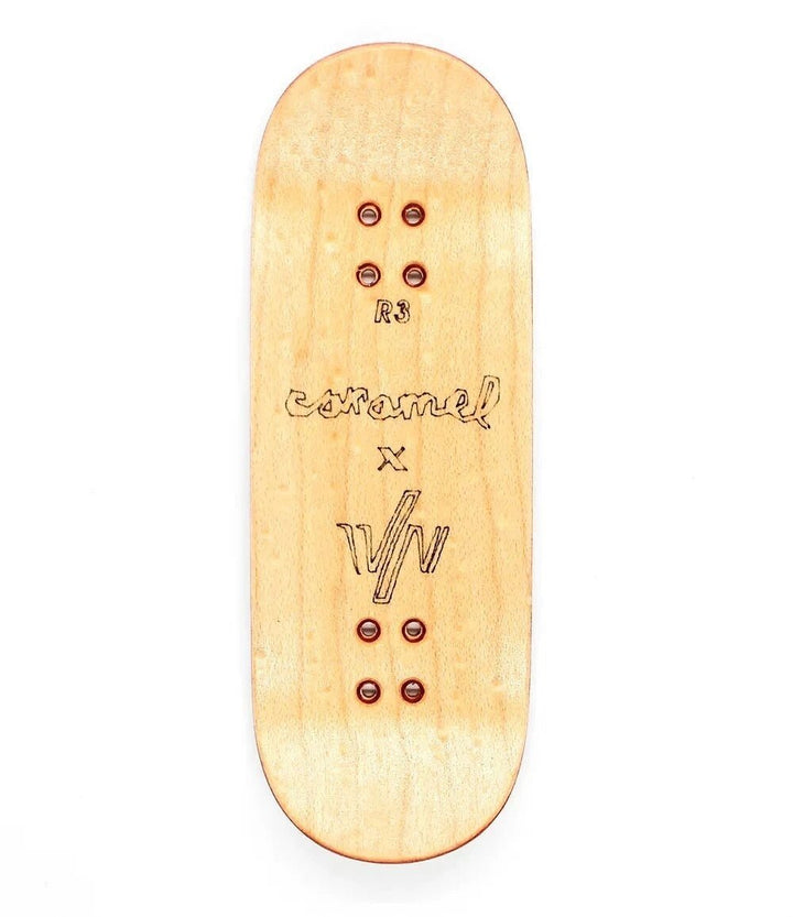Von Zehos x Caramel Sweet R3 Fingerboard Deck 29mm - Caramel Fingerboards - Fingerboard store