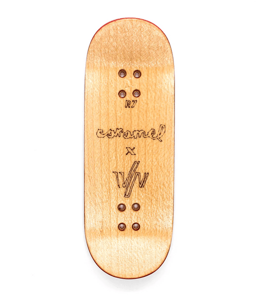 Von Zehos x Caramel Sweet R7 Fingerboard Deck - Caramel Fingerboards - Fingerboard store