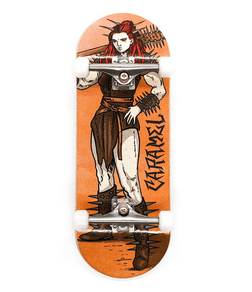 Warrior Woman Complete Fingerboard 34mm - Caramel Fingerboards - Fingerboard store