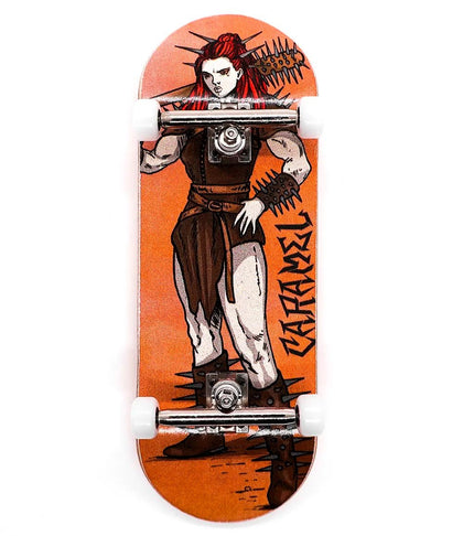 Warrior Woman Standard Complete Fingerboard 34mm - Caramel Fingerboards - Fingerboard store