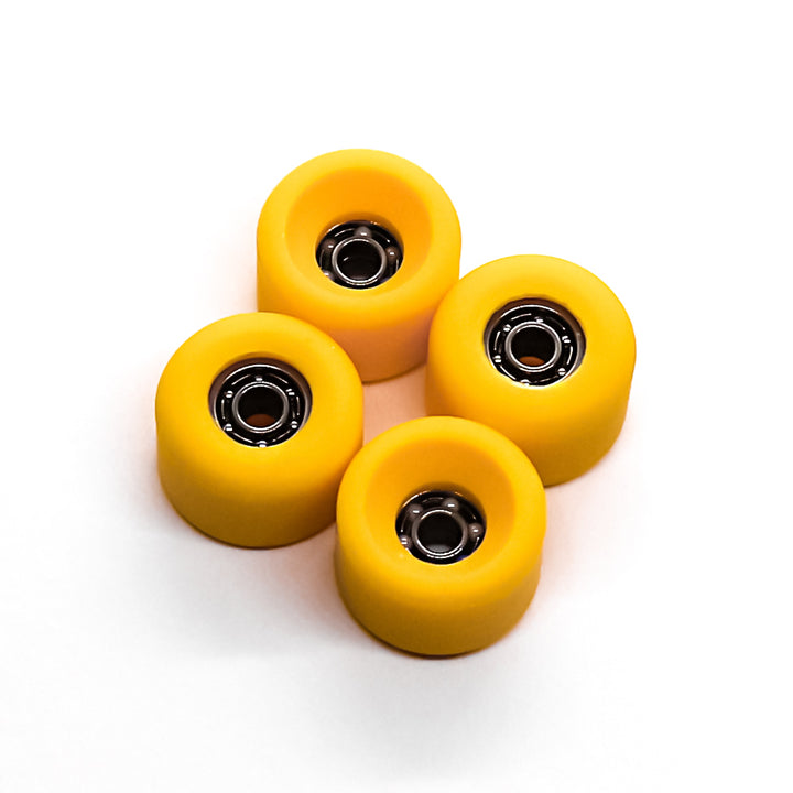 Industry x Caramel Yellow Hybrid Dual Fingerboard Wheels 7.5mm