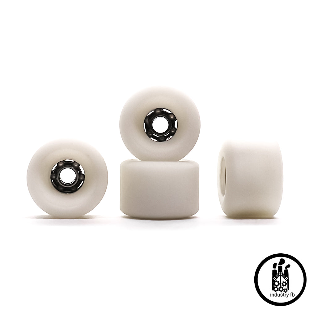 Industry x Caramel White Hybrid Dual Fingerboard Wheels 7.5mm