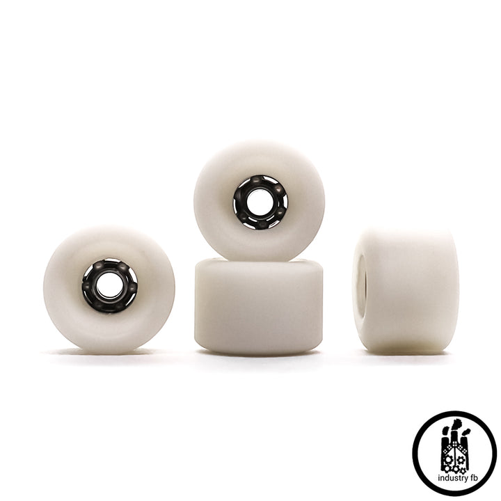 Industry x Caramel White Hybrid Dual Fingerboard Wheels 7.5mm