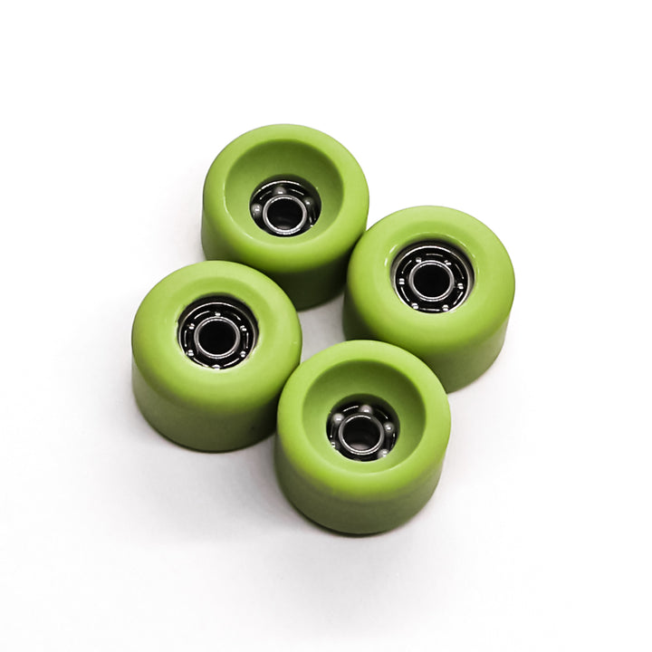 Industry x Caramel Olive Hybrid Dual Fingerboard Wheels 7.5mm