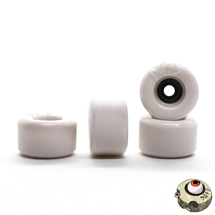 Dude Guy White Fingerboard Wheels 8mm