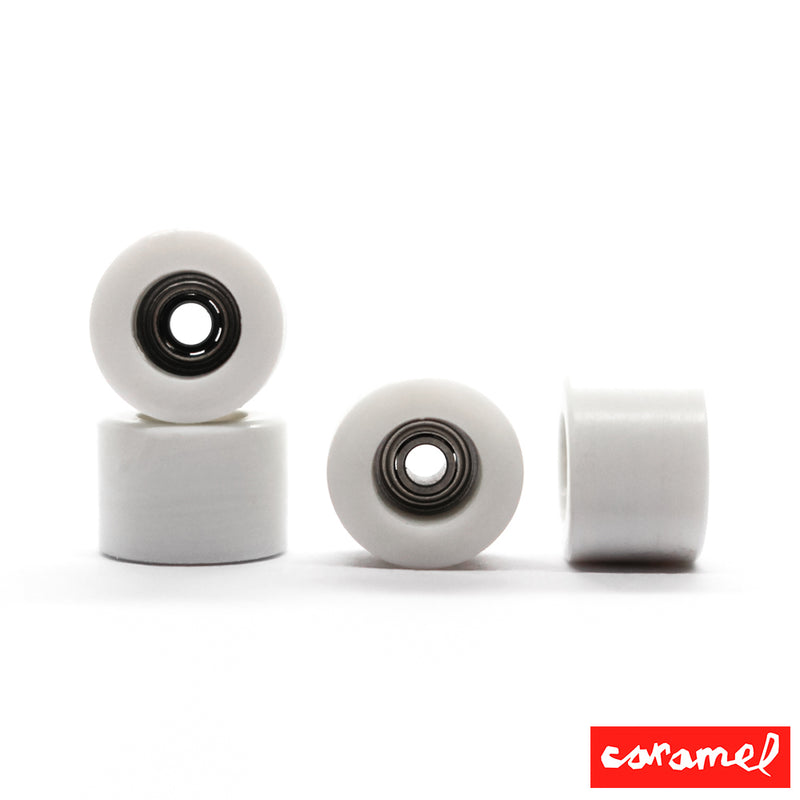 Caramel White Fingerboard Wheels 7mm 70D