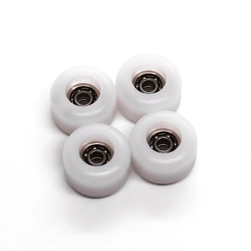 FlatFace G9 Dual Bearing Wheels White Open Bearing 7.7mm