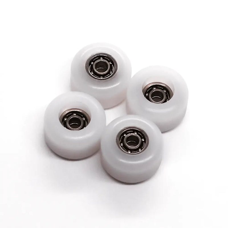 FlatFace G9 Dual Bearing Wheels White Open Bearing 7.7mm