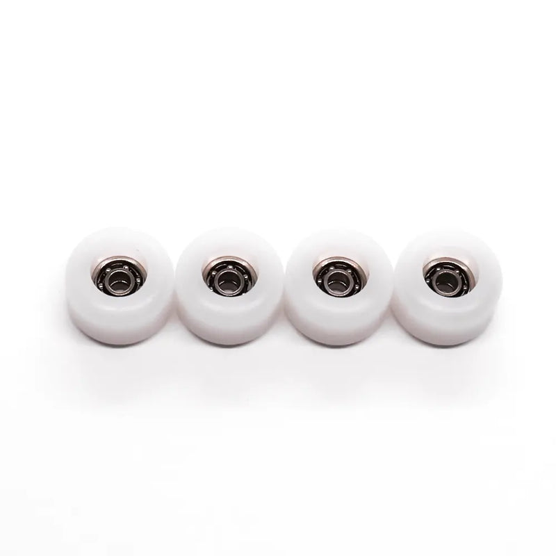 FlatFace G9 Dual Bearing Wheels White Open Bearing 7.7mm