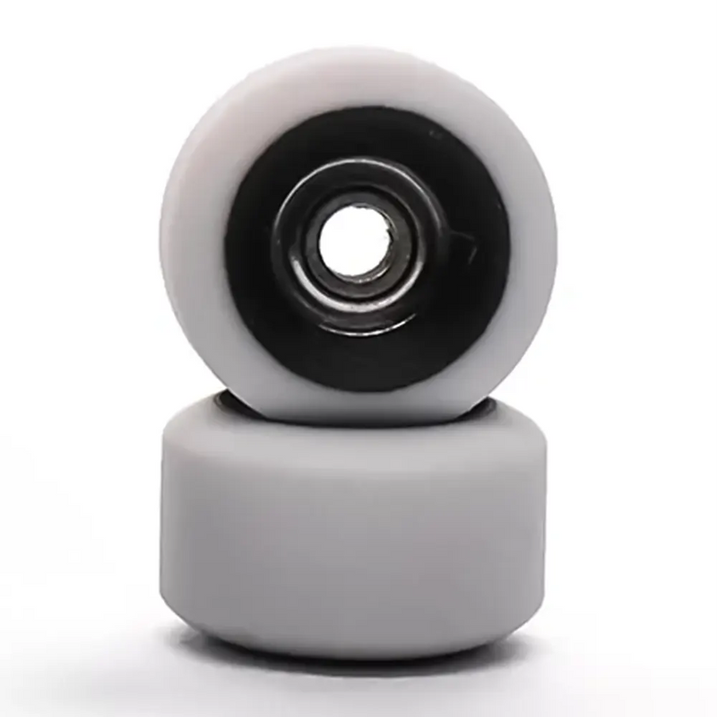 Peak White-Black Fingerboard Wheels 7.5mm