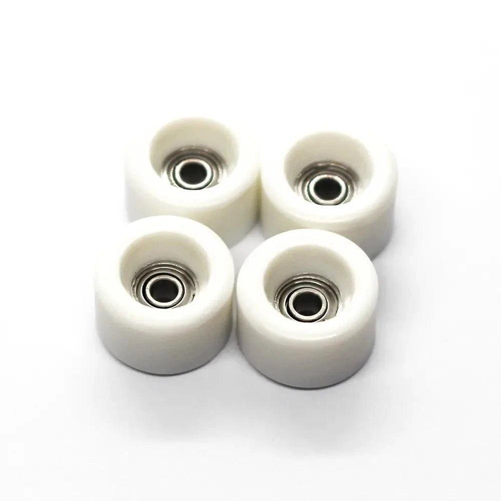 White Standard Urethane Fingerboard Wheels 7.5mm - Caramel Fingerboards - Fingerboard store