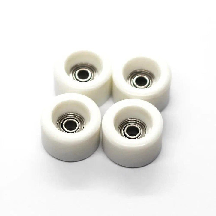 White Standard Urethane Fingerboard Wheels 7.5mm - Caramel Fingerboards - Fingerboard store