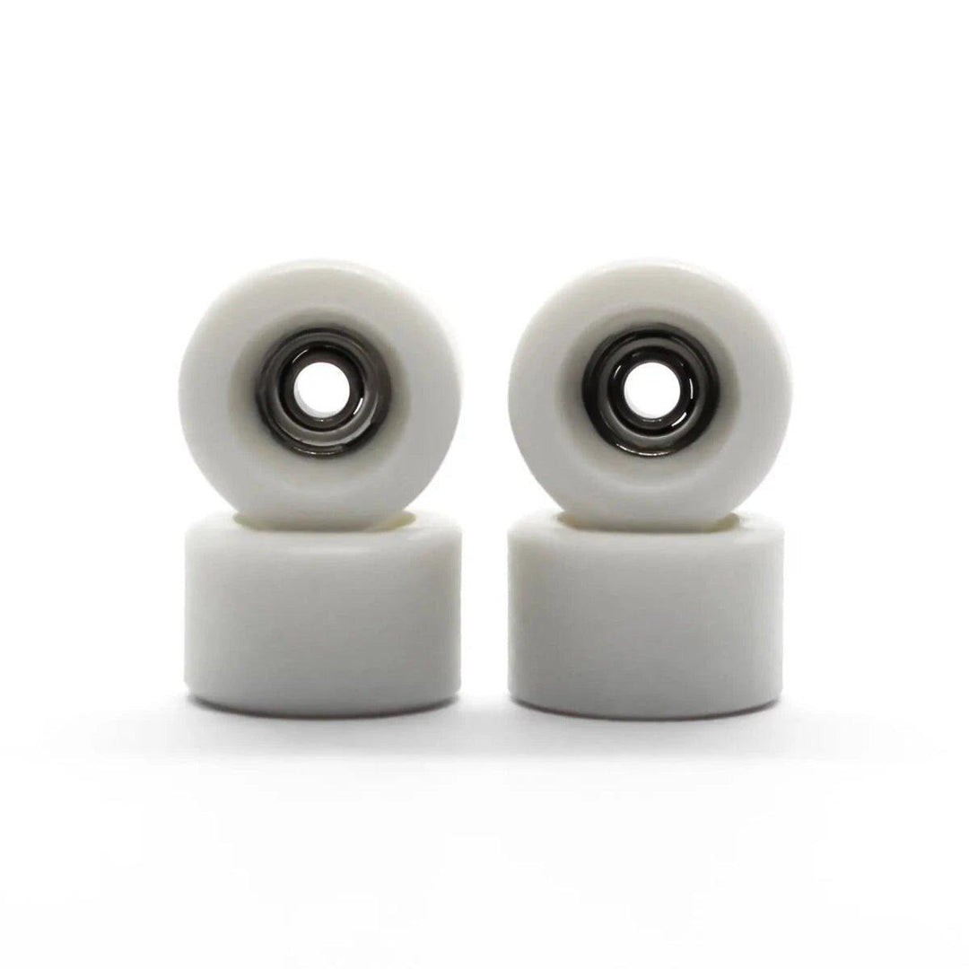 White Standard Urethane Fingerboard Wheels 7.5mm - Caramel Fingerboards - Fingerboard store