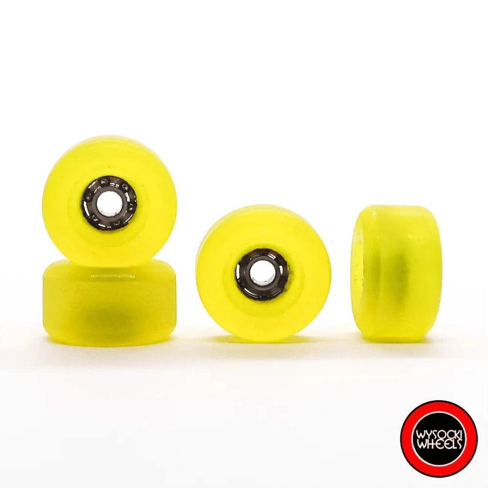 Wysocki Neon Yellow Conical MTO 8.1mm 60D - Caramel Fingerboards - Fingerboard store