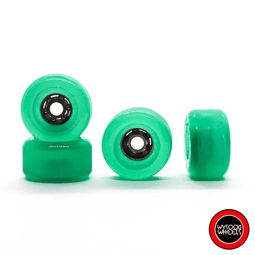 Wysocki Sapphire Green Conical MTO 8.1mm 60D - Caramel Fingerboards - Fingerboard store