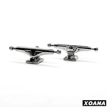 Xoana Chrome Fingerboard Trucks - Caramel Fingerboards - Fingerboard store