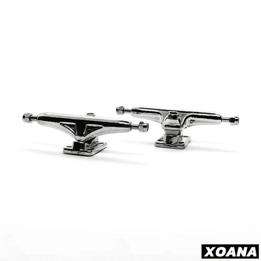 Xoana Chrome Fingerboard Trucks - Caramel Fingerboards - Fingerboard store