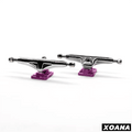Xoana Silver-Lilac Fingerboard Trucks