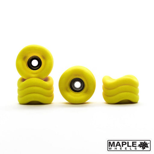 Yellow Maple x Shark fingerboard wheels 8.7mm - Caramel Fingerboards - Fingerboard store