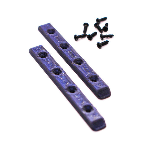 A/B purple board rails - CARAMEL FINGERBOARDS