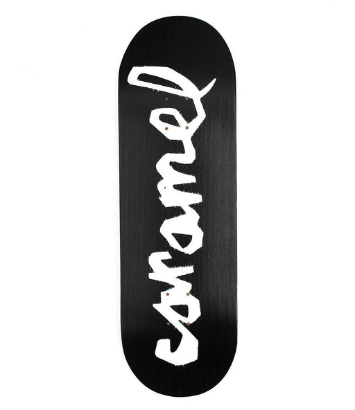 Black Malota x Caramel handboard deck 80mm - CARAMEL FINGERBOARDS