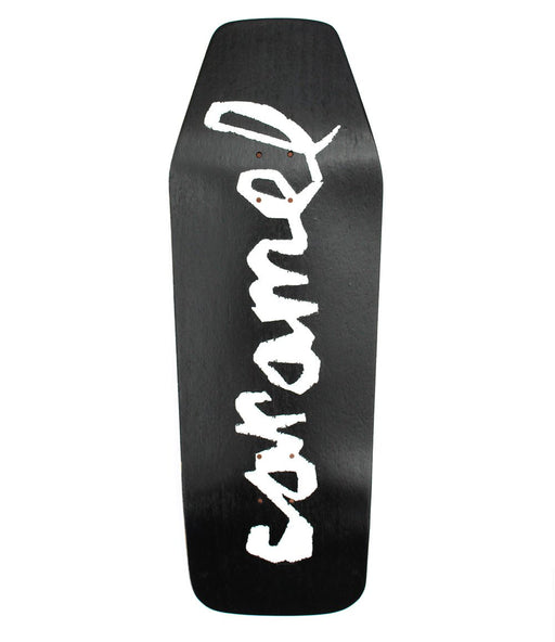 Black Malota x Caramel handboard deck 90mm - CARAMEL FINGERBOARDS