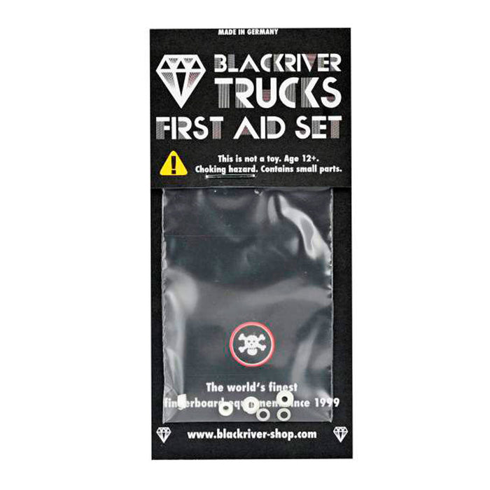 Blackriver trucks first aid bushings classic white-no pivot cup - CARAMEL FINGERBOARDS