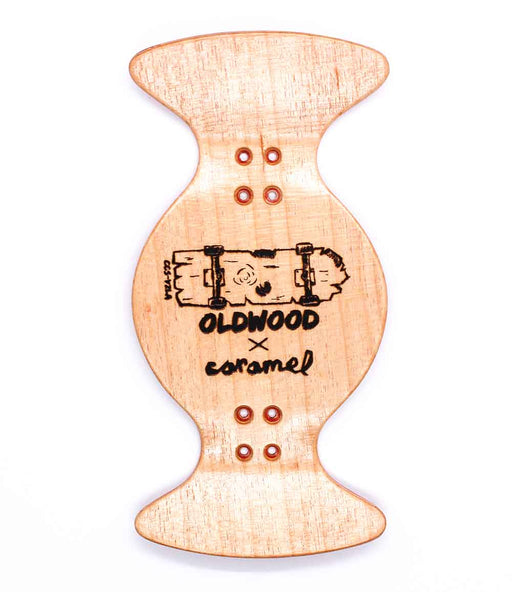 Candy Oldwood x Caramel fingerboard deck 48.5mm - CARAMEL FINGERBOARDS