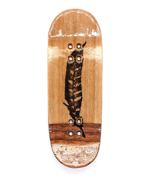 Gibby Nacho deck - CARAMEL FINGERBOARDS