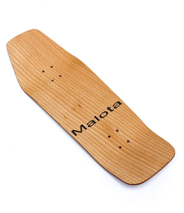 Black Malota x Caramel handboard deck 90mm - CARAMEL FINGERBOARDS
