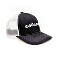 Caramel Black Trucker Cap with Embroidered Logo – Fingerboard Apparel
